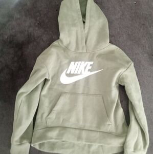 Nike Olive Green Hoodie